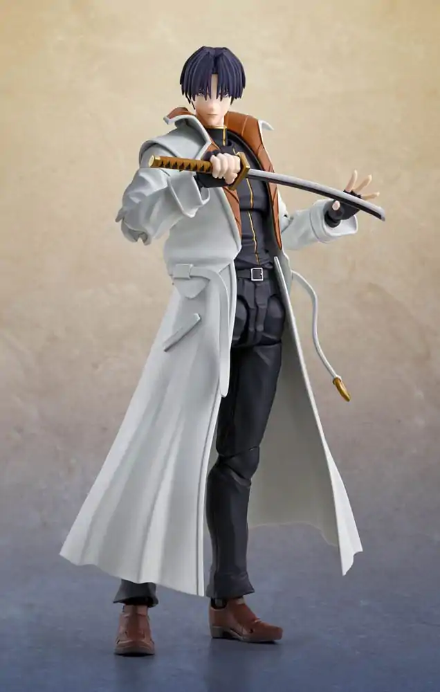 Rurouni Kenshin: Meiji Swordsman Romantic Story S.H. Figuarts Actionfigur Aoshi Shinomori 17 cm termékfotó