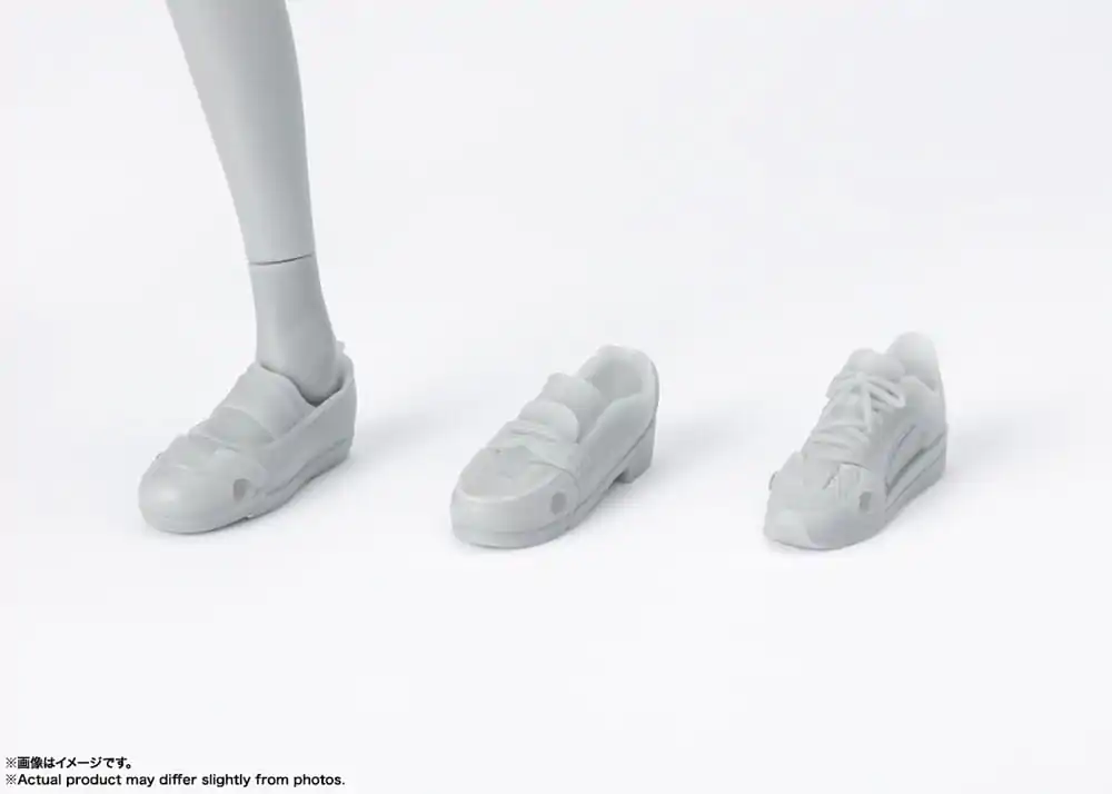 S.H. Figuarts Actionfigur Body-Chan School Life Edition DX Set (Gray Color Ver.) 13 cm Produktfoto