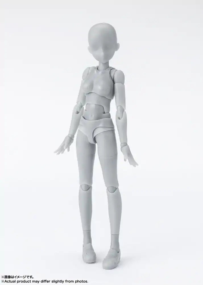S.H. Figuarts Actionfigur Body-Chan School Life Edition DX Set (Gray Color Ver.) 13 cm Produktfoto