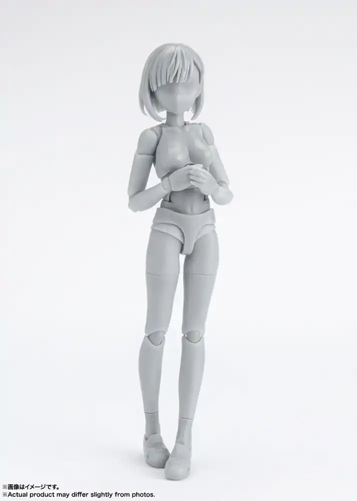 S.H. Figuarts Actionfigur Body-Chan School Life Edition DX Set (Gray Color Ver.) 13 cm Produktfoto