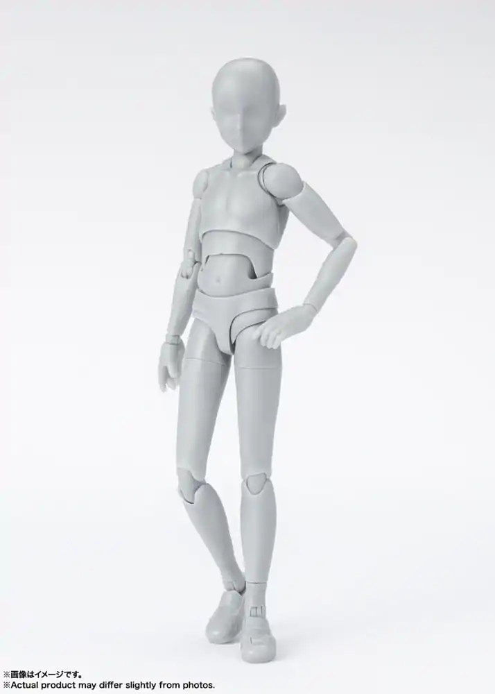 S.H. Figuarts Actionfigur Body-Kun School Life Edition DX Set (Gray Color Ver.) 13 cm Produktfoto