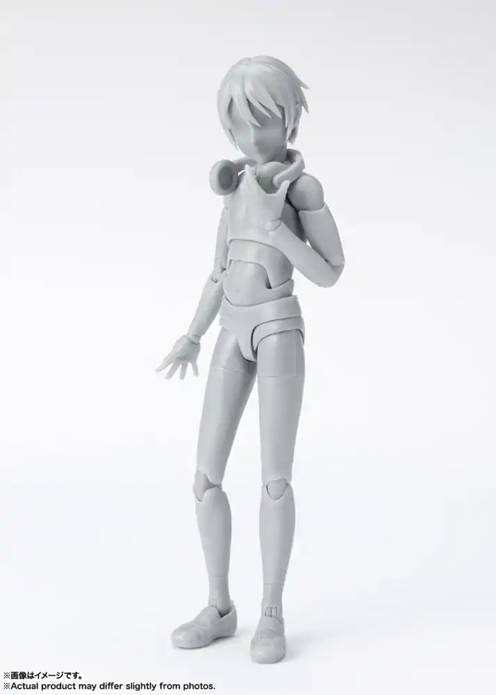 S.H. Figuarts Actionfigur Body-Kun School Life Edition DX Set (Gray Color Ver.) 13 cm Produktfoto