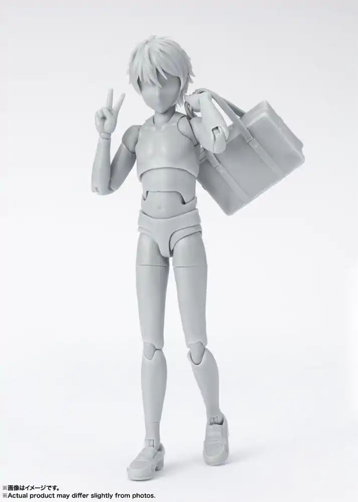 S.H. Figuarts Actionfigur Body-Kun School Life Edition DX Set (Gray Color Ver.) 13 cm Produktfoto