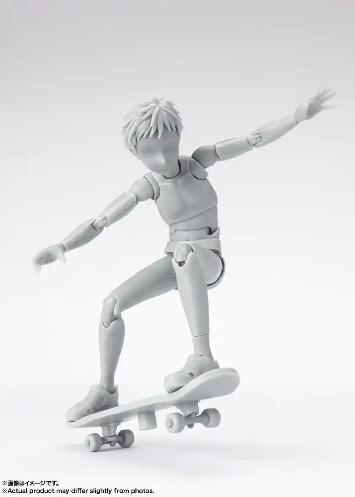 S.H. Figuarts Actionfigur Body-Kun School Life Edition DX Set (Gray Color Ver.) 13 cm Produktfoto