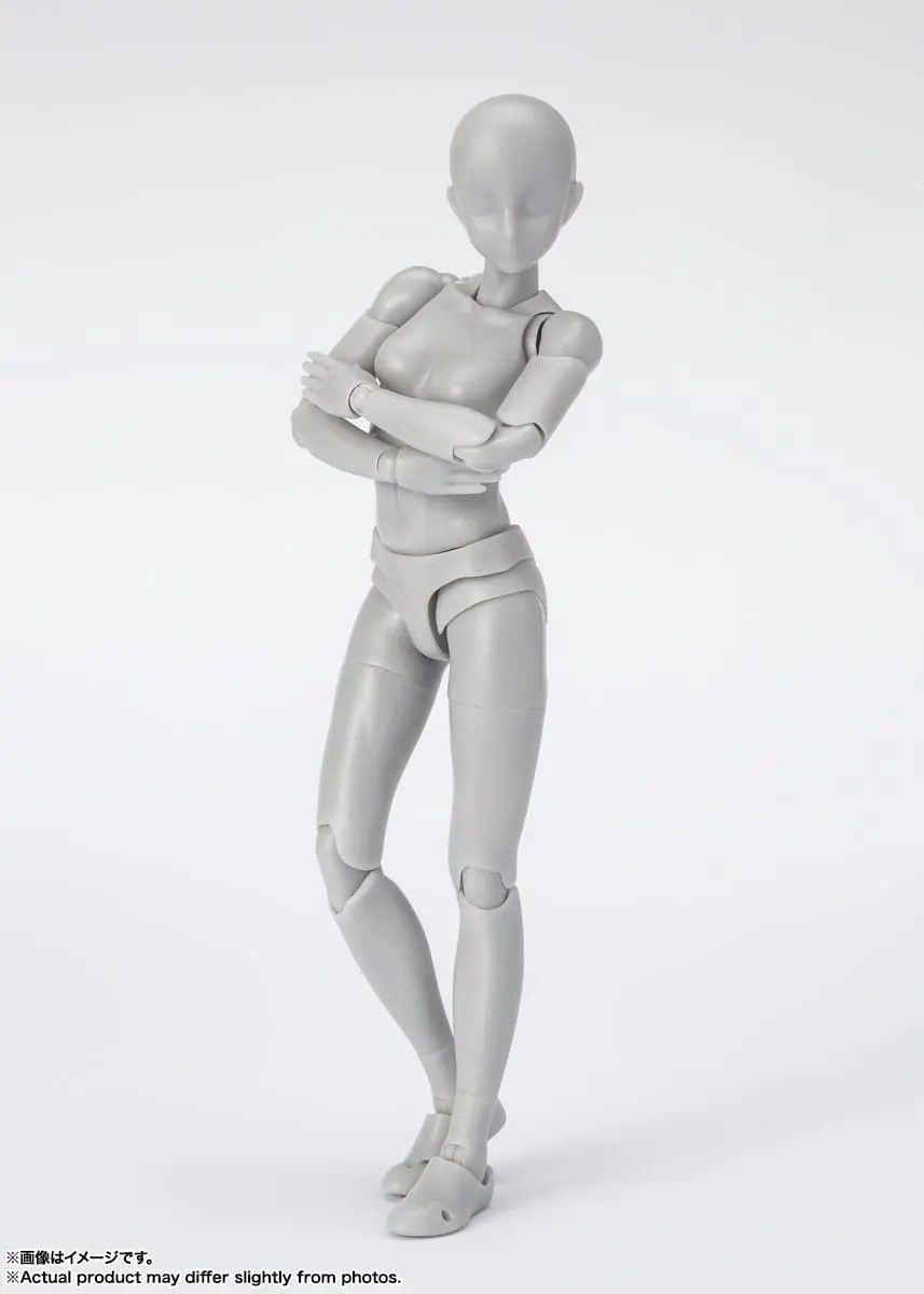 S.H. Figuarts Actionfigur Body-Chan Sports Edition DX Set (Gray Color Ver.) 14 cm Produktfoto