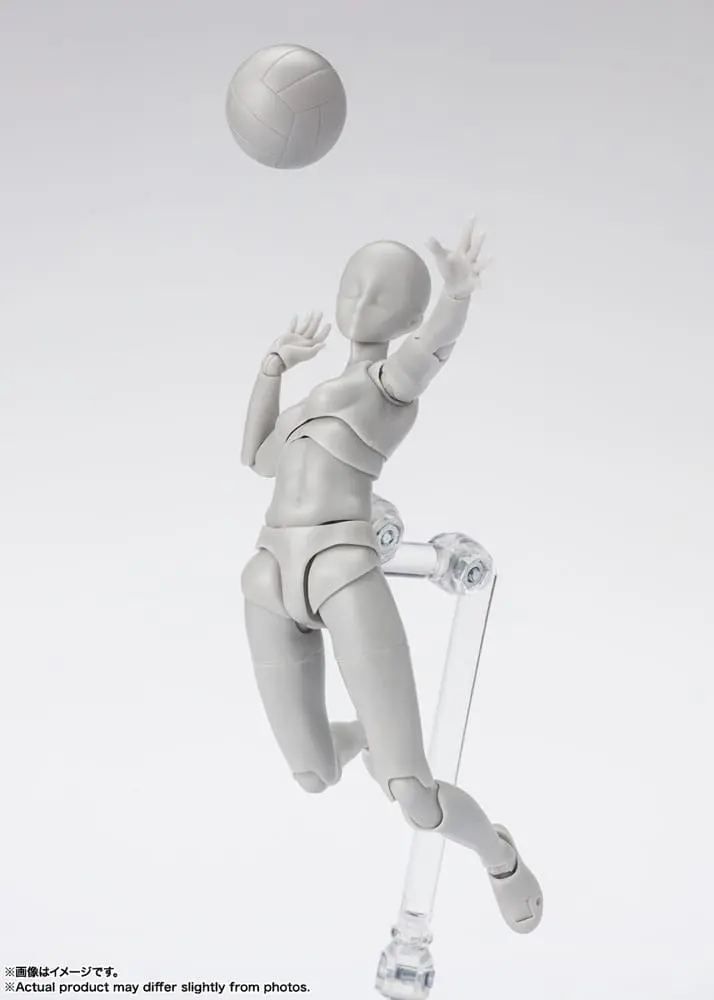 S.H. Figuarts Actionfigur Body-Chan Sports Edition DX Set (Gray Color Ver.) 14 cm Produktfoto