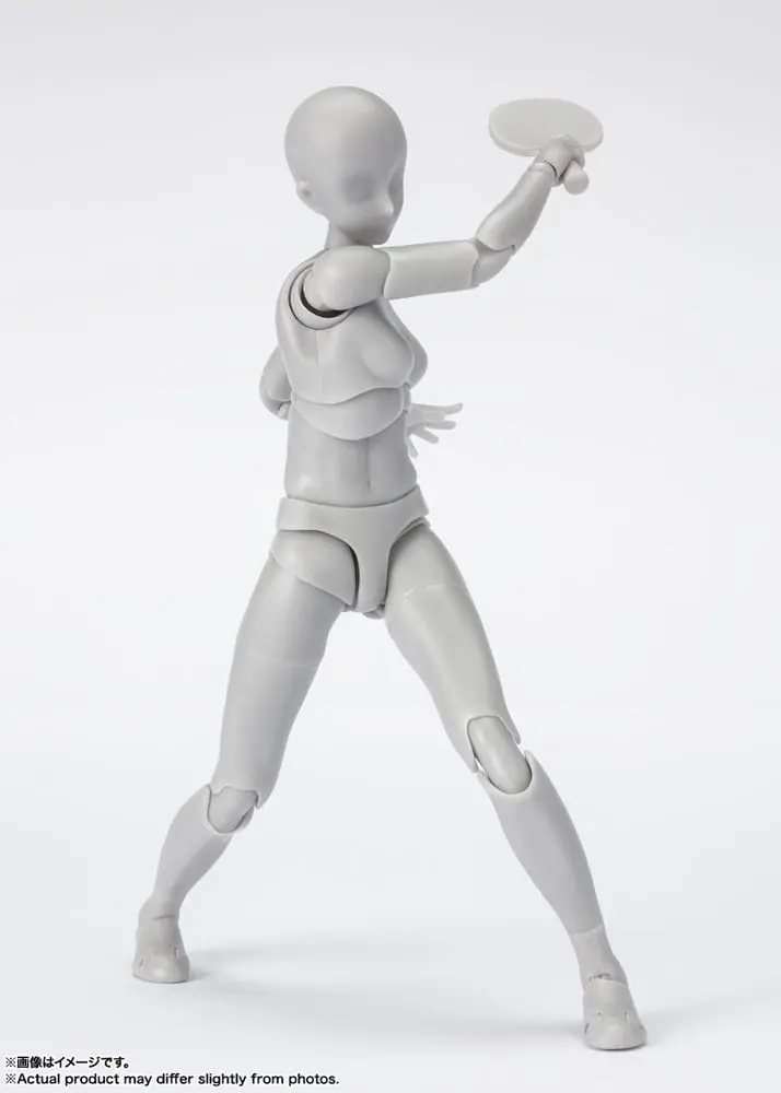S.H. Figuarts Actionfigur Body-Chan Sports Edition DX Set (Gray Color Ver.) 14 cm Produktfoto