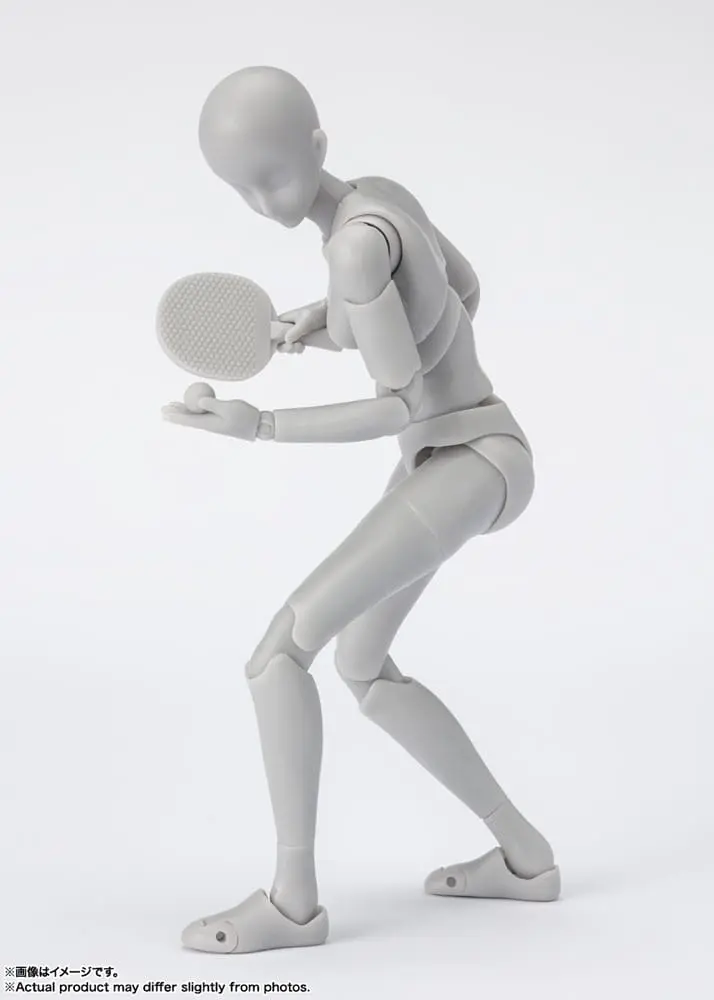 S.H. Figuarts Actionfigur Body-Chan Sports Edition DX Set (Gray Color Ver.) 14 cm Produktfoto