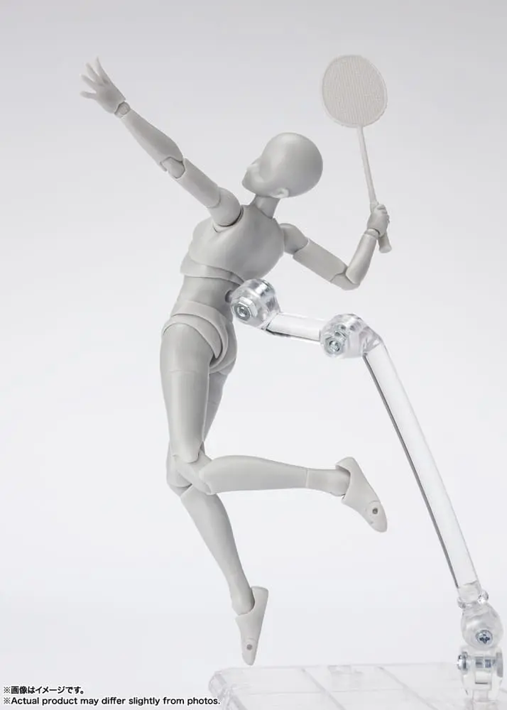 S.H. Figuarts Actionfigur Body-Chan Sports Edition DX Set (Gray Color Ver.) 14 cm Produktfoto
