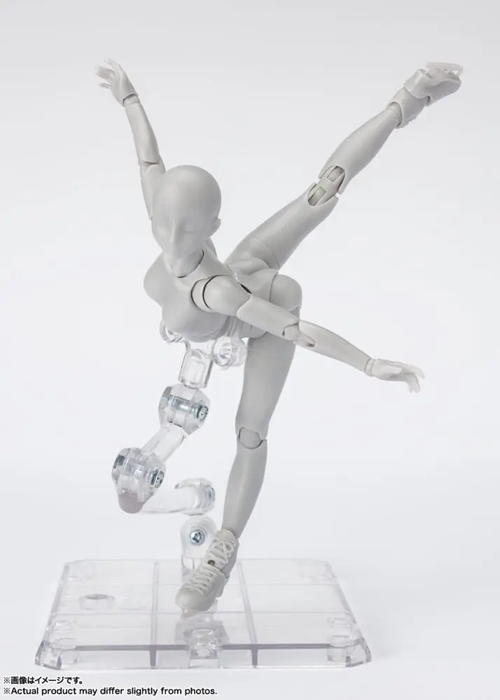 S.H. Figuarts Actionfigur Body-Chan Sports Edition DX Set (Gray Color Ver.) 14 cm Produktfoto