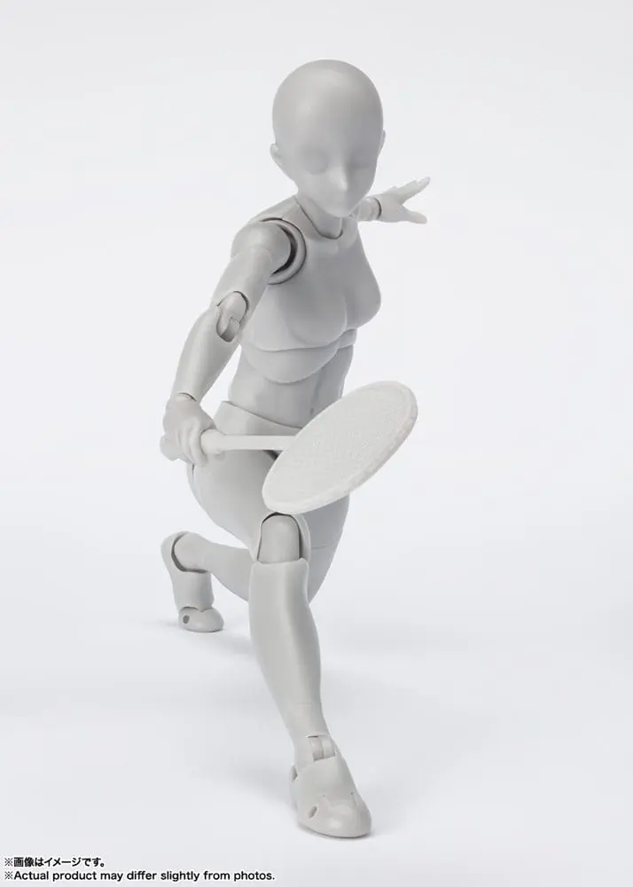 S.H. Figuarts Actionfigur Body-Chan Sports Edition DX Set (Gray Color Ver.) 14 cm Produktfoto