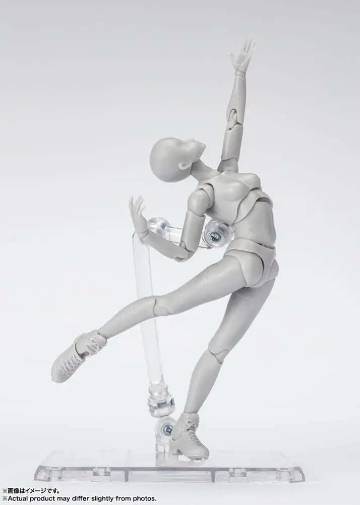S.H. Figuarts Actionfigur Body-Chan Sports Edition DX Set (Gray Color Ver.) 14 cm Produktfoto