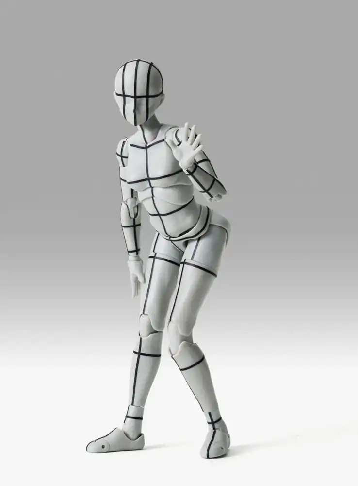 S.H.Figuarts Actionfigur Body-Chan Sports Edition Wire Frame (Gray Color Ver.) 15 cm Produktfoto