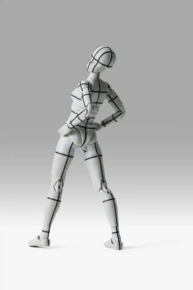 S.H.Figuarts Actionfigur Body-Chan Sports Edition Wire Frame (Gray Color Ver.) 15 cm Produktfoto