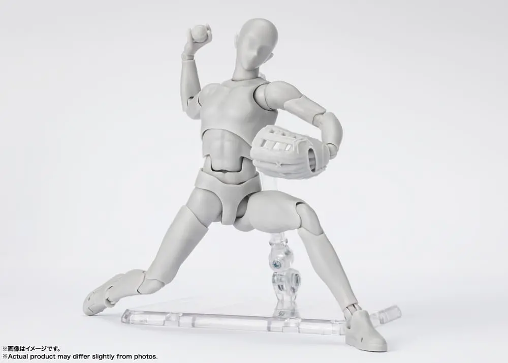 S.H. Figuarts Actionfigur Body-Kun Sports Edition DX Set (Gray Color Ver.) 16 cm Produktfoto