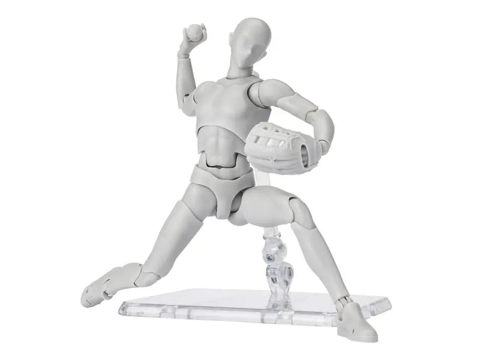 S.H. Figuarts Actionfigur Body-Kun Sports Edition DX Set (Gray Color Ver.) 16 cm Produktfoto