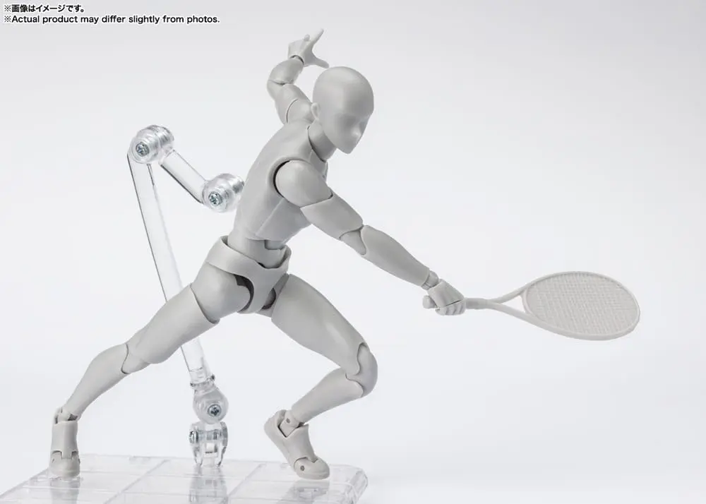S.H. Figuarts Actionfigur Body-Kun Sports Edition DX Set (Gray Color Ver.) 16 cm Produktfoto