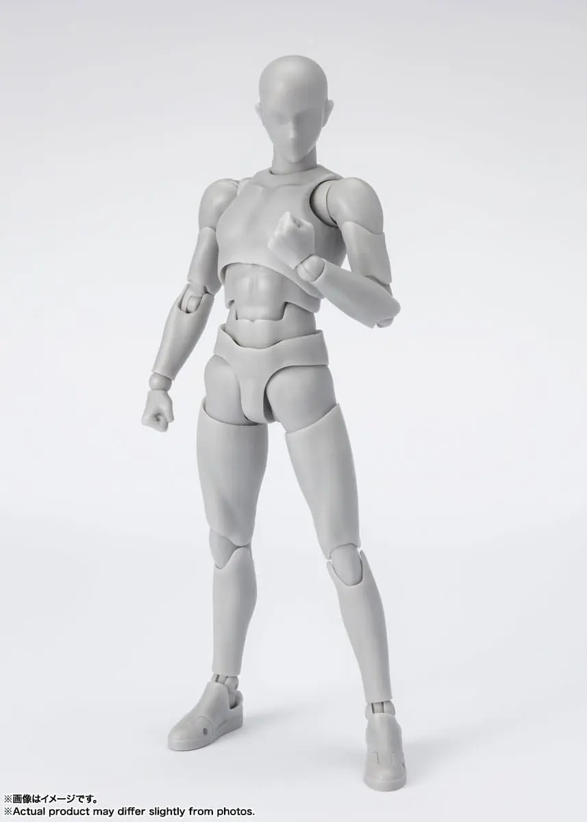 S.H. Figuarts Actionfigur Body-Kun Sports Edition DX Set (Gray Color Ver.) 16 cm Produktfoto