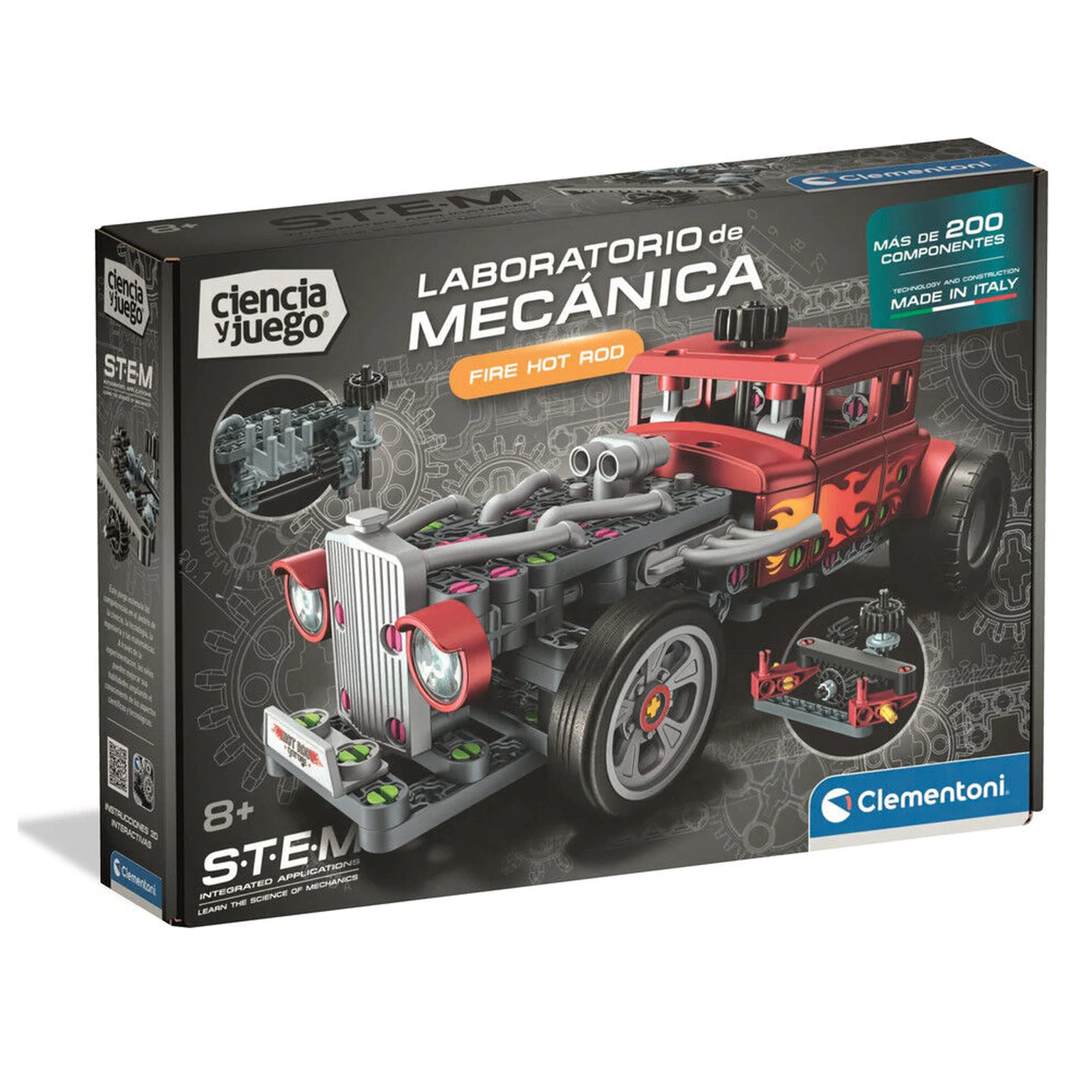 S.T.E.M Fire Hot Road Mechanik Labor Spiel Produktfoto