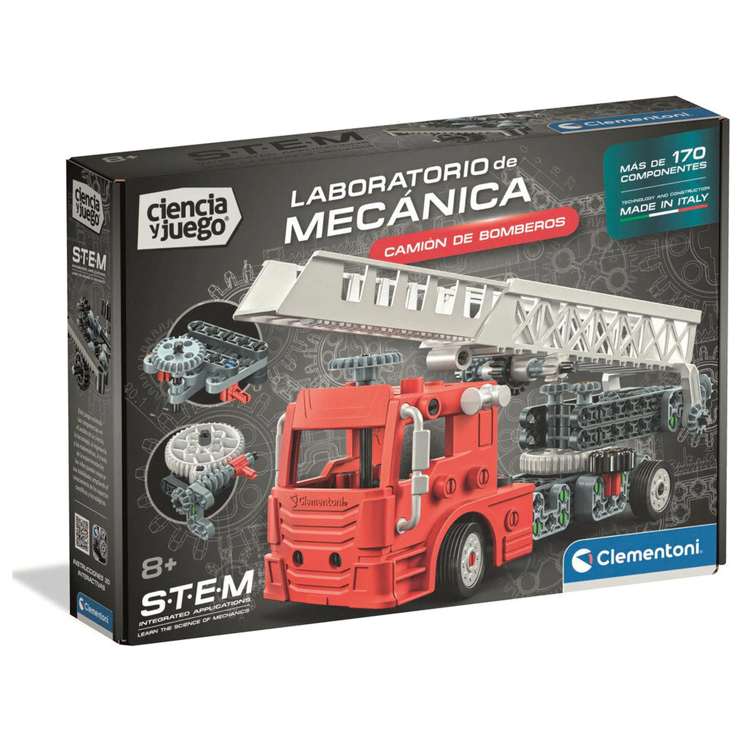 S.T.E.M Fire Truck Mechanics Laboratorium Spiel Produktfoto