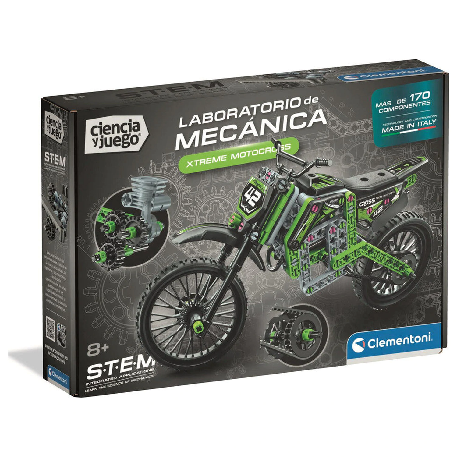 S.T.E.M Motocross Mechaniker Labor Spiel Produktfoto