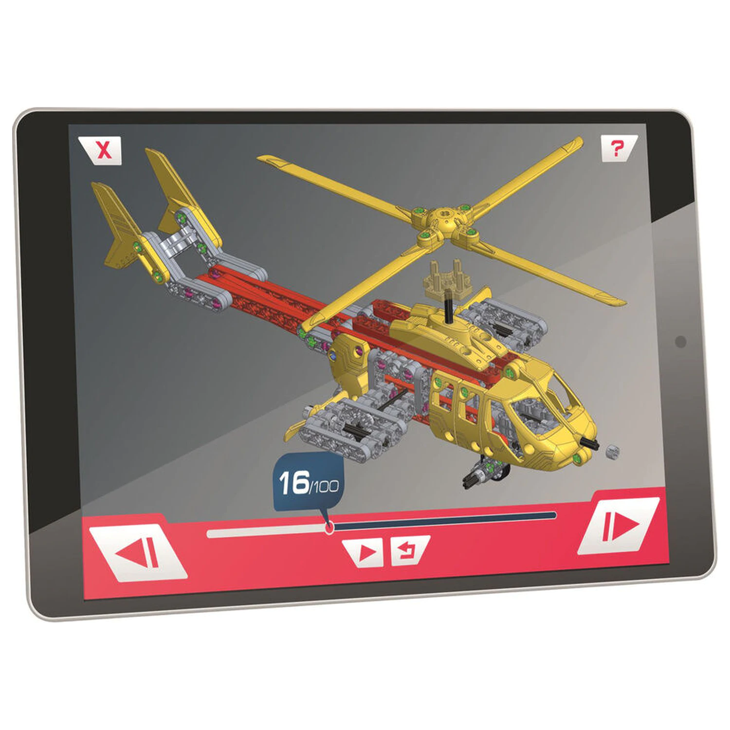 S.T.E.M Rettungshubschrauber Mechanik Labor Spiel Produktfoto
