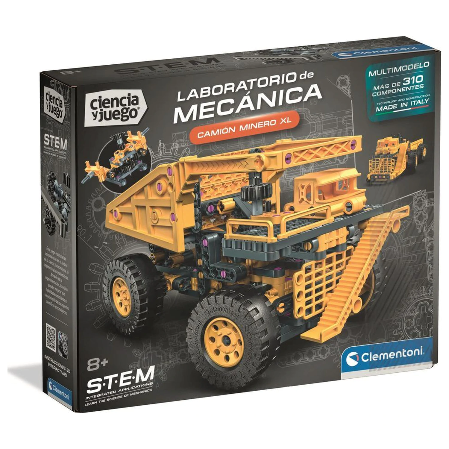 S.T.E.M XL Bergbau-LKW Mechaniker Labor Spiel Produktfoto