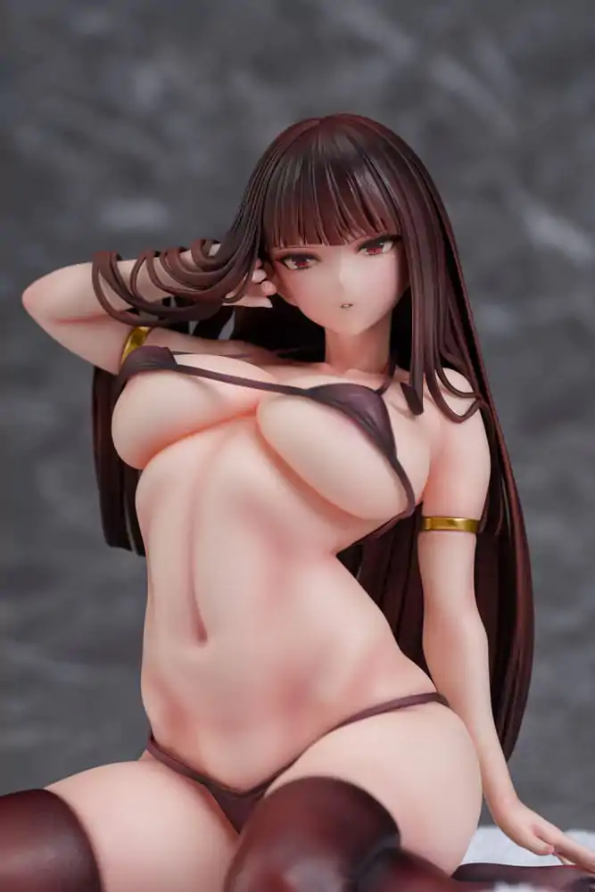 Saburo Original Illustration PVC-Statue 1/6 Black Bikini-san 16 cm Produktfoto