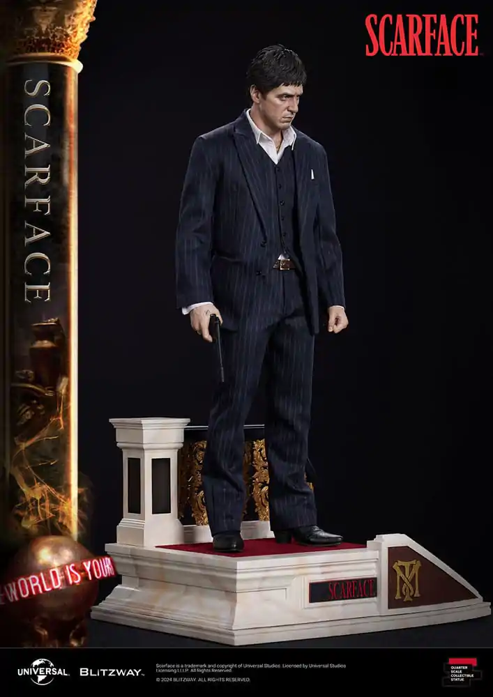 Scarface Superb Scale Statue 1/4 Tony Montana 53 cm termékfotó