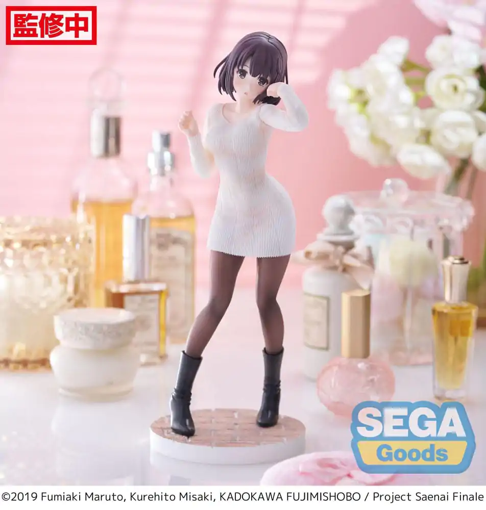 Saekano: How to Raise a Boring Girlfriend Luminasta PVC Statue Megumi Kato Sweater Ver. 22 cm termékfotó