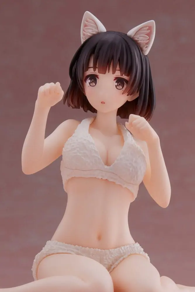 Saekano: How to Raise a Boring Girlfriend PVC Statue Megumi Kato Cat Roomwear Ver. termékfotó