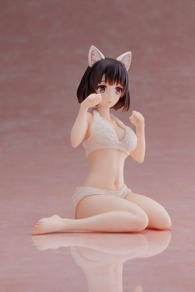 Saekano: How to Raise a Boring Girlfriend PVC Statue Megumi Kato Cat Roomwear Ver. termékfotó