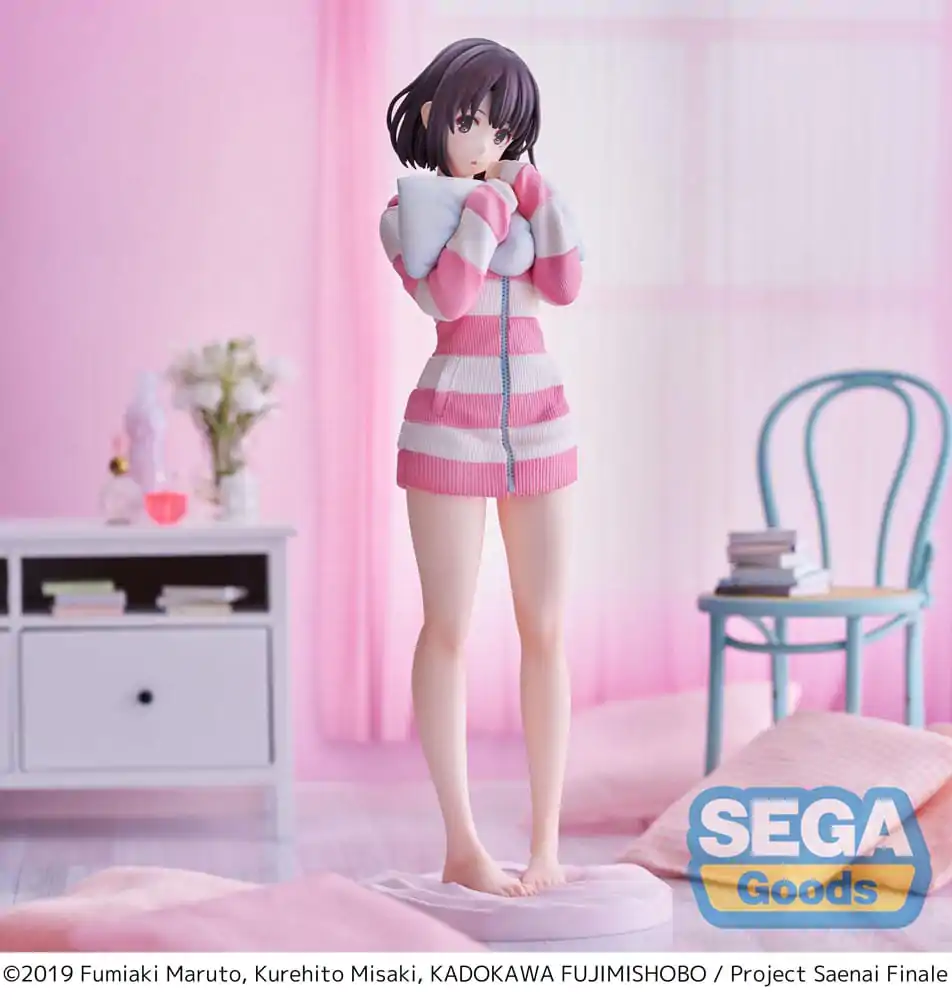 Saekano the Movie: Finale Luminasta PVC Statue Megumi Kato Pajamas Ver. 22 cm termékfotó