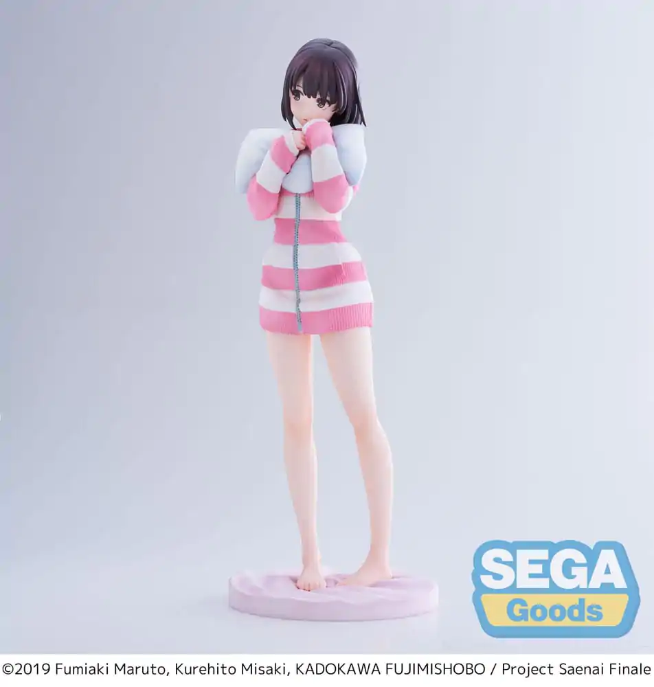 Saekano the Movie: Finale Luminasta PVC Statue Megumi Kato Pajamas Ver. 22 cm termékfotó