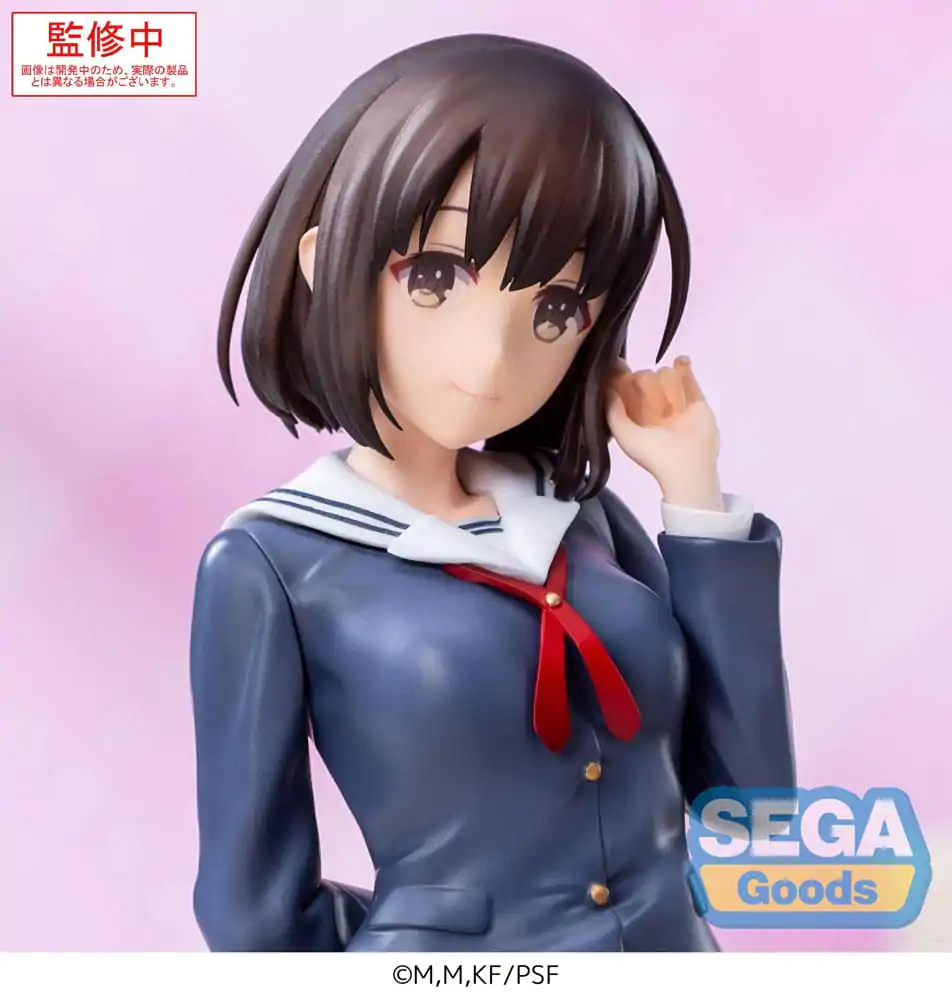 Saekano the Movie: finale Luminasta PVC-Statue Megumi Kato Uniform Ver. 22 cm Produktfoto