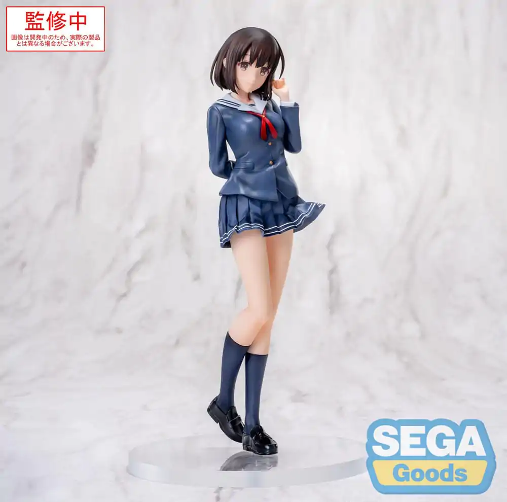 Saekano the Movie: finale Luminasta PVC-Statue Megumi Kato Uniform Ver. 22 cm Produktfoto