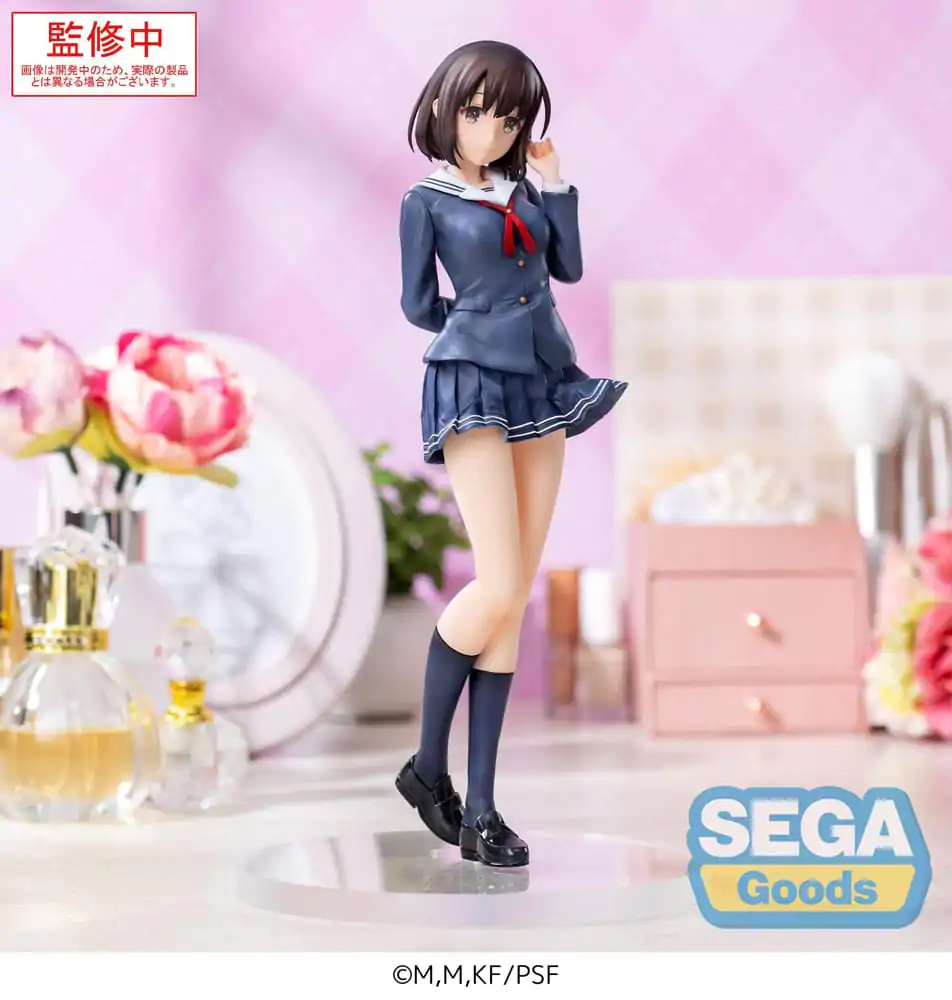 Saekano the Movie: finale Luminasta PVC-Statue Megumi Kato Uniform Ver. 22 cm Produktfoto