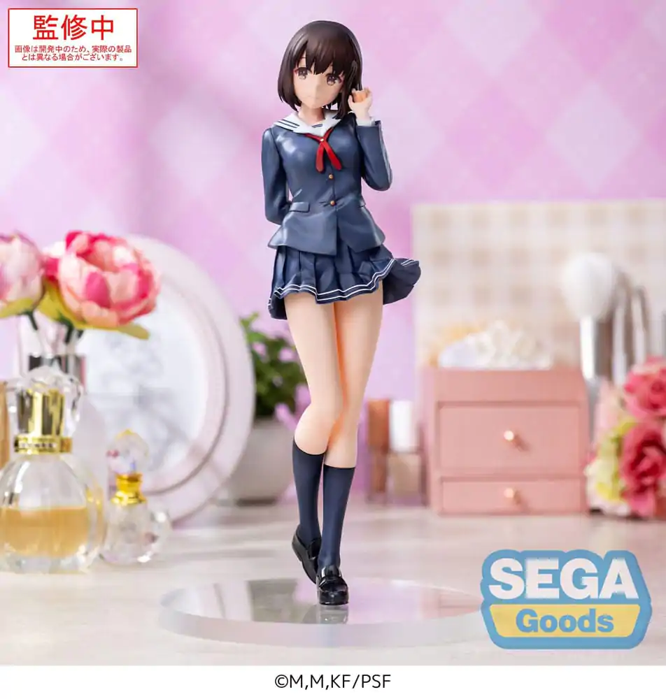 Saekano the Movie: finale Luminasta PVC-Statue Megumi Kato Uniform Ver. 22 cm Produktfoto