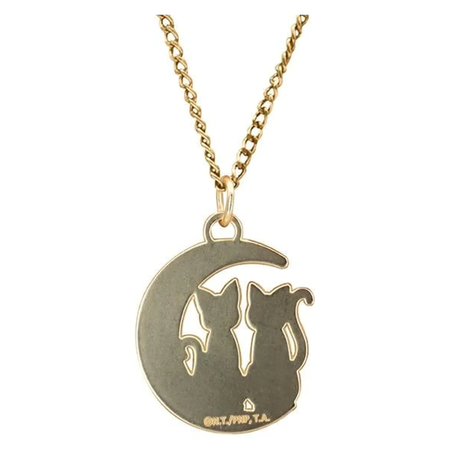 Sailor Moon Katzen auf dem Mond Halskette mit Anhänger Produktfoto