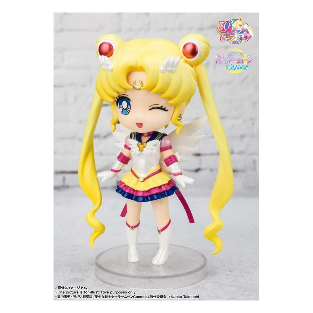 Sailor Moon Cosmos Figuarts mini Actionfigur Eternal Sailor Moon 9 cm Produktfoto