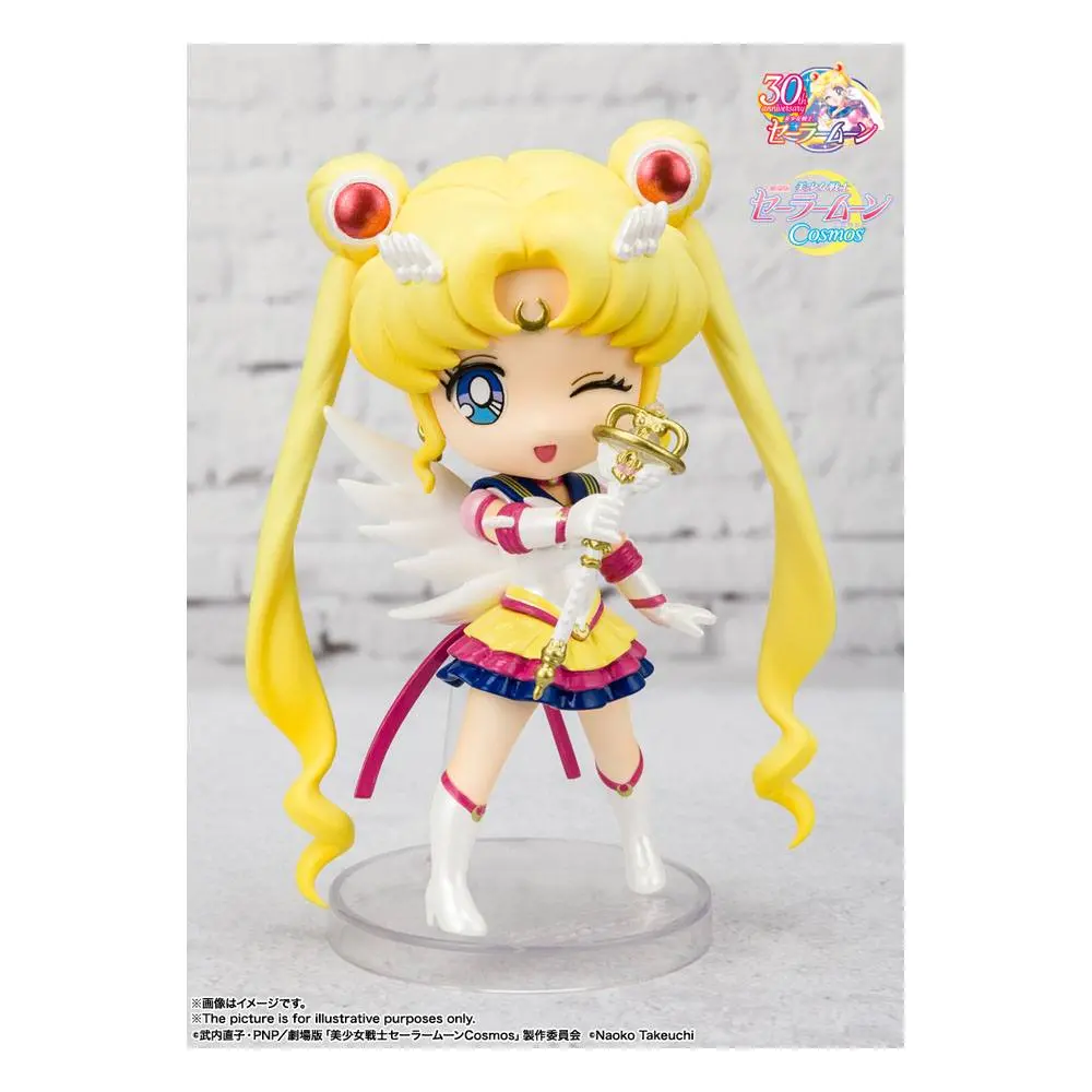 Sailor Moon Cosmos Figuarts mini Actionfigur Eternal Sailor Moon 9 cm Produktfoto