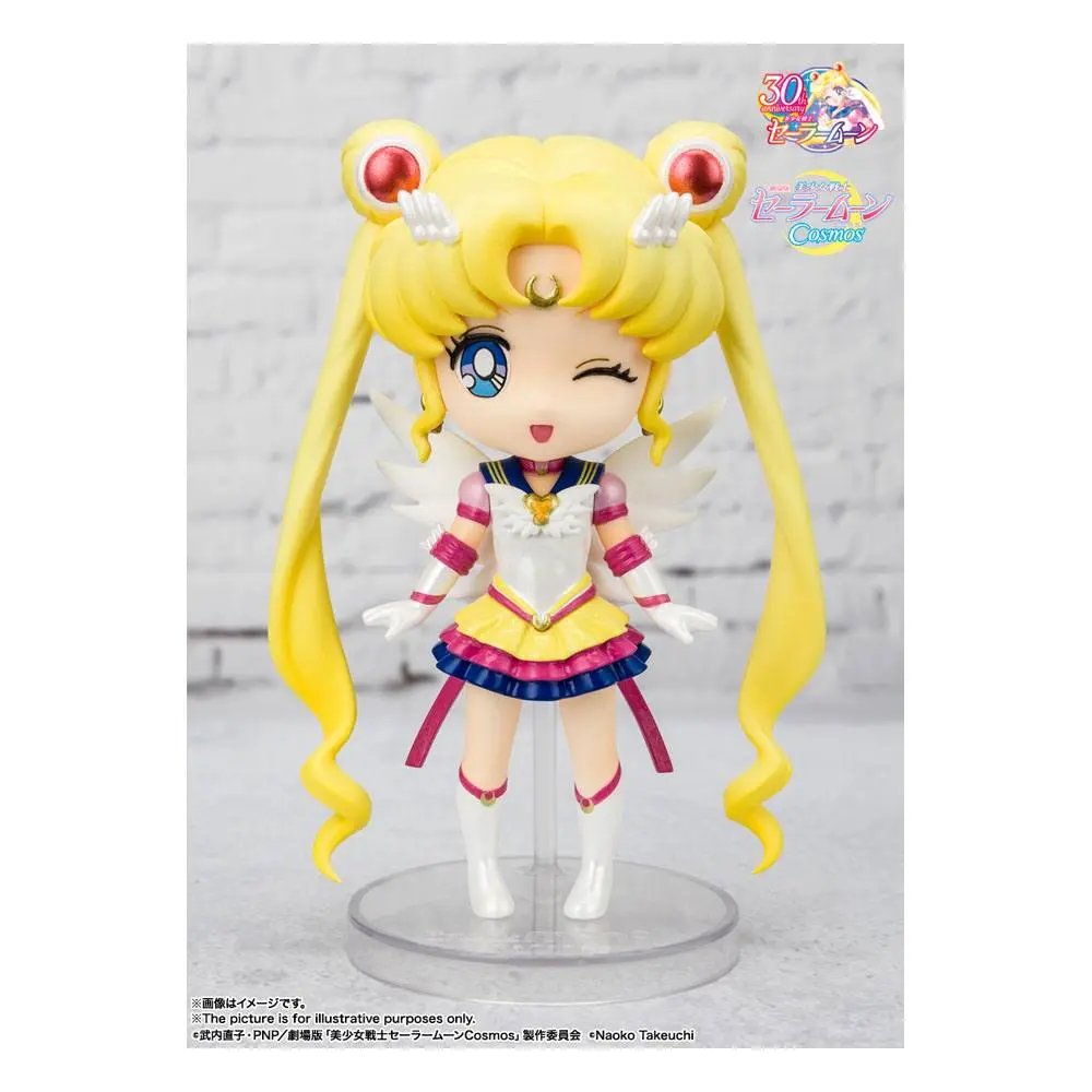 Sailor Moon Cosmos Figuarts mini Actionfigur Eternal Sailor Moon 9 cm Produktfoto