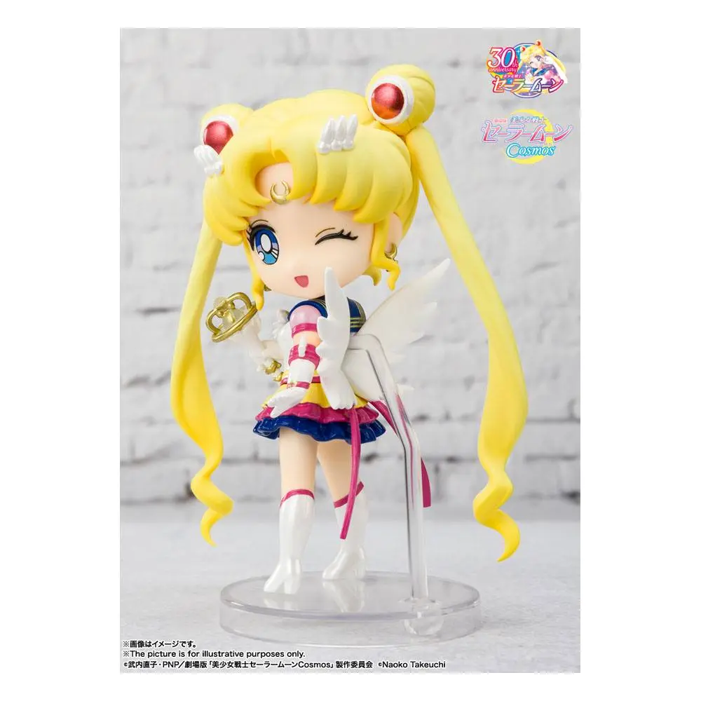 Sailor Moon Cosmos Figuarts mini Actionfigur Eternal Sailor Moon 9 cm Produktfoto