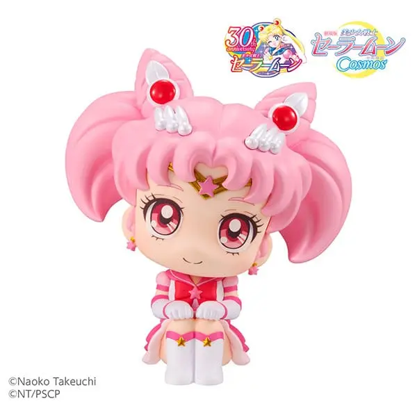 Sailor Moon Cosmos The Movie Look Up PVC Statue Eternal Sailor Chibi Moon 11 cm Produktfoto