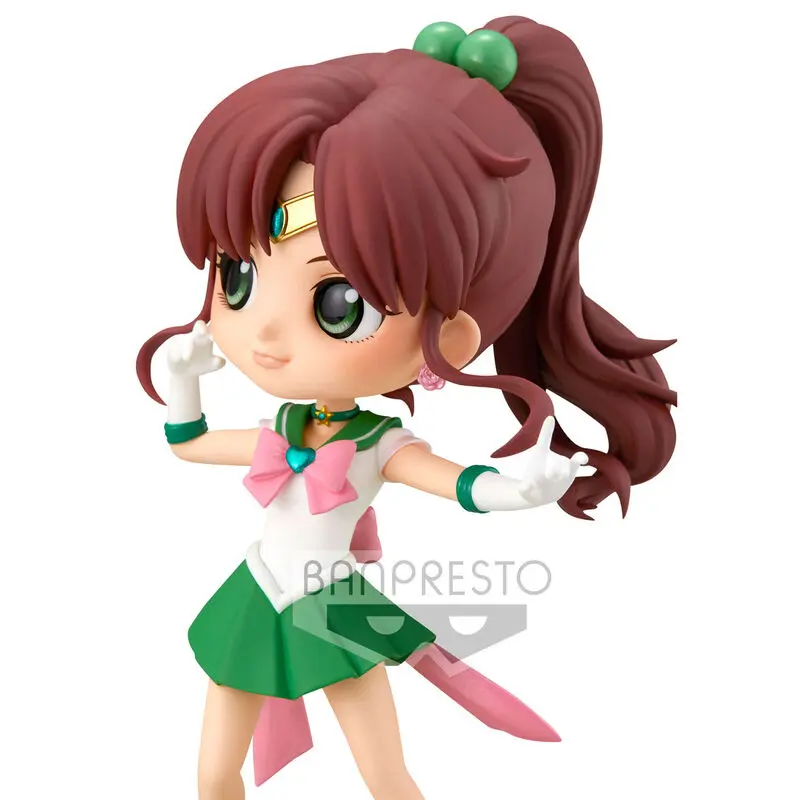 Sailor Moon Eternal The Movie Q Posket Mini Figur Super Sailor Jupiter Ver. A 14 cm Produktfoto
