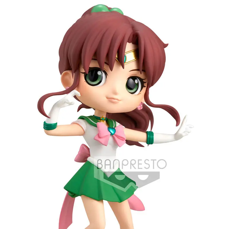 Sailor Moon Eternal The Movie Q Posket Mini Figur Super Sailor Jupiter Ver. A 14 cm Produktfoto