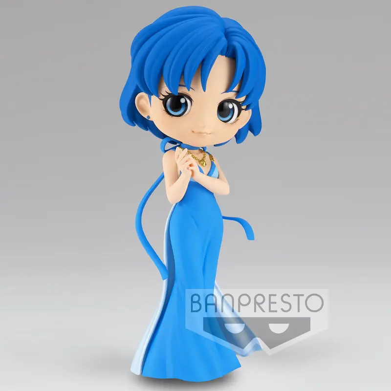 Sailor Moon Eternal the Movie Pretty Guardian Princess Mercury ver.A Q posket Figur 14cm termékfotó