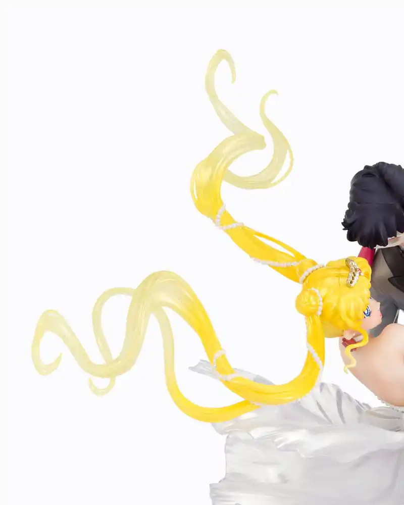 Sailor Moon FiguartsZERO Chouette PVC Statue Usagi & Tuxedo Mask Moonlight Glow Edition 24 cm Produktfoto