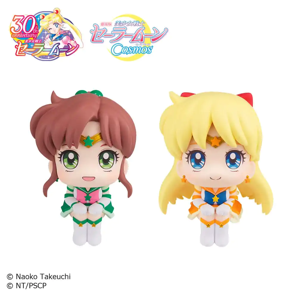 Sailor Moon Cosmos Look Up PVC Statue Eternal Sailor Jupiter & Eternal Sailor Venus 11 cm Produktfoto