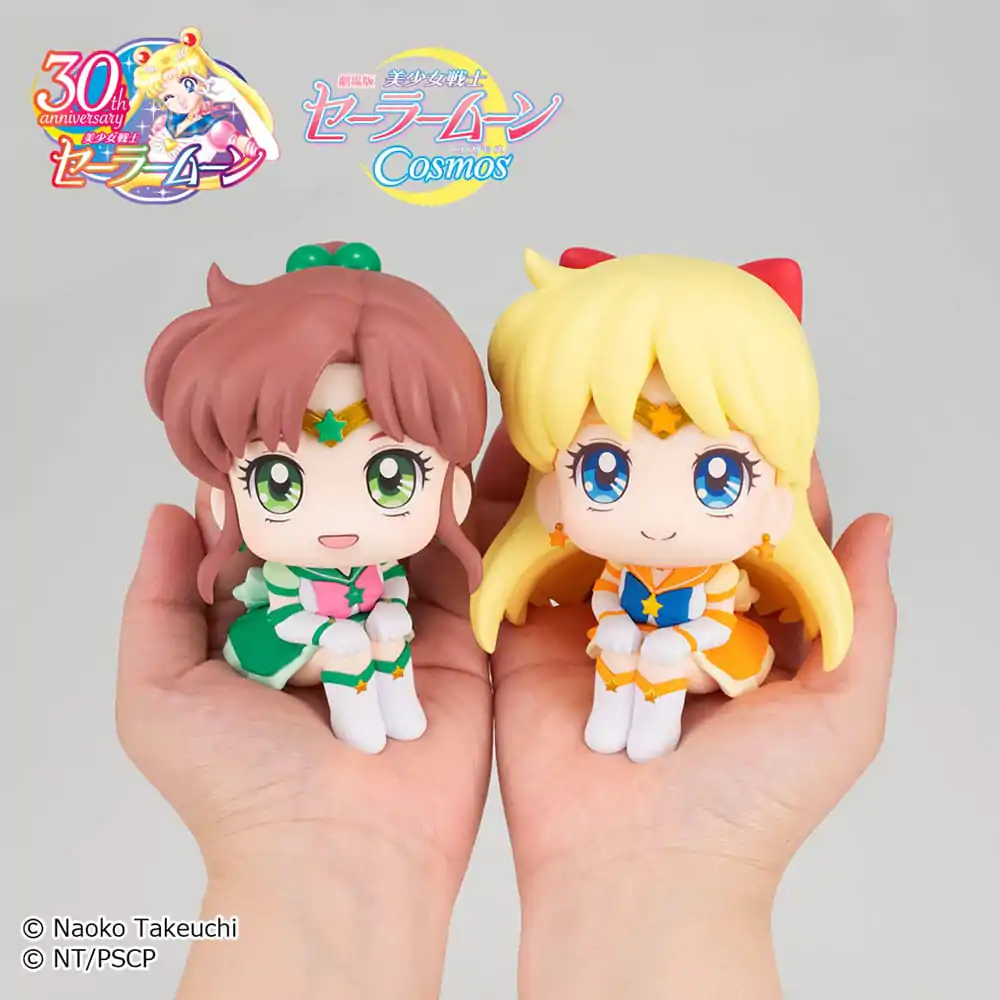 Sailor Moon Cosmos Look Up PVC Statue Eternal Sailor Jupiter & Eternal Sailor Venus 11 cm Produktfoto